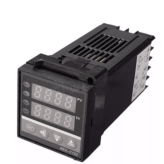 Controlador De Temperatura Pid, Rex C100, Ssr40da, Sonda K