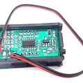 Mini Voltimetro Digital Para Embutir, Rango 2.5-30vdc