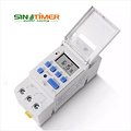 Temporizador Digital Tm-615, 220v, 16a, Din + Tester Digital