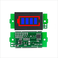 Indicador Nivel Carga Para Batería 1-8s 18650, Configurable 