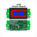 Indicador Nivel Carga Para Batería 1-8s 18650, Configurable 