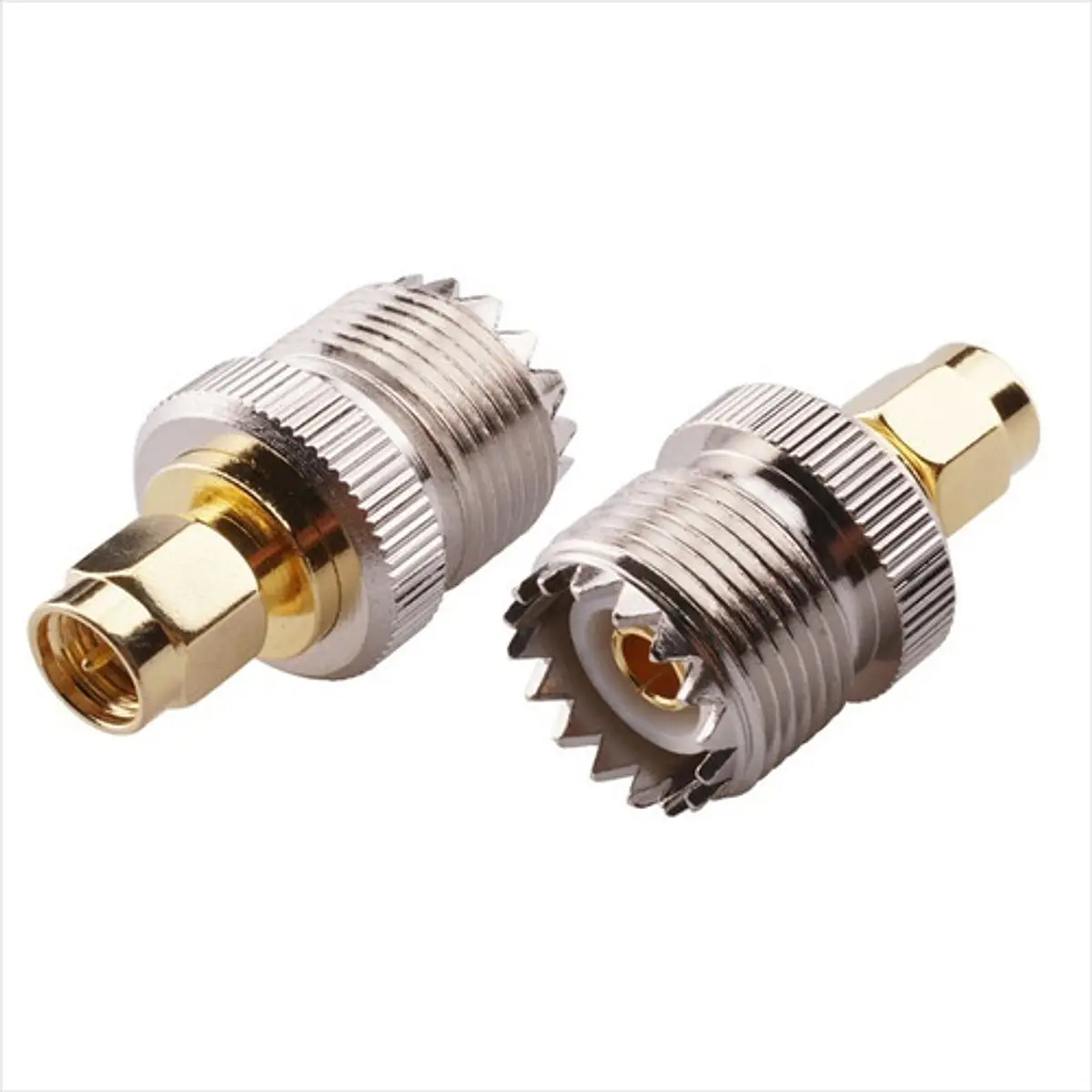 Adaptateur Antenne – SO-239 Vers 3/8 X 24 – Connecteur Radio – Neuf