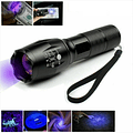 Linterna Ultravioleta Uv-a, 365nm, Con Zoom, Aaax3 O 18650