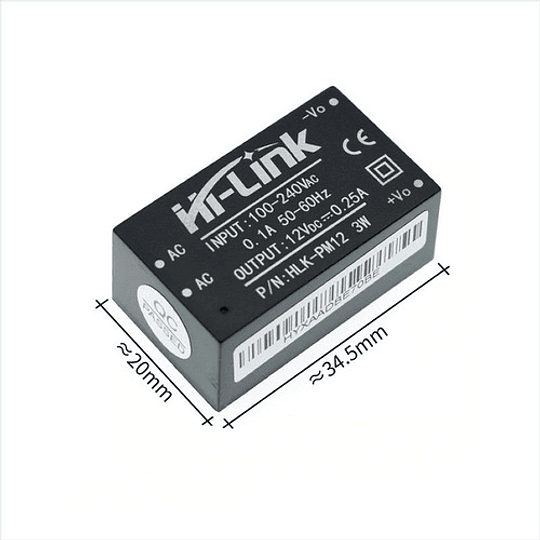 Fuente De Poder Para Proyectos Electrónicos, 220 Vac A 12vdc