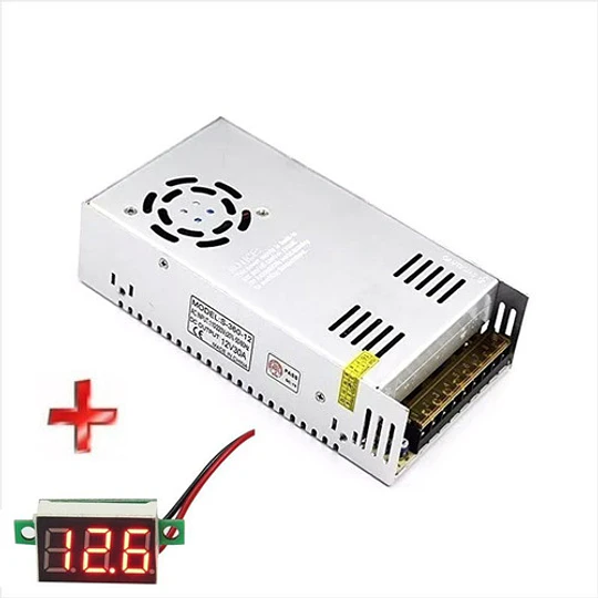 Fuente Poder 12v Dc 30a Ajustable 10 A 15V + Regalo 