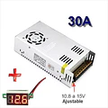 Fuente Poder 12v Dc 30a Ajustable 10 A 15V + Regalo 