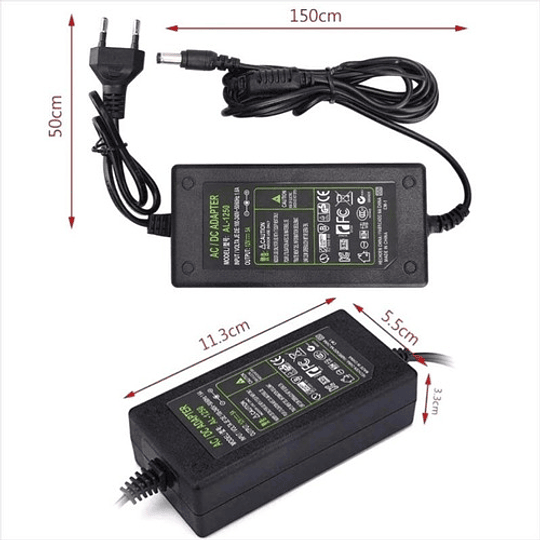 Fuente De Poder 12v 5a + Splitter 4 Salidas + Regalo + Envío