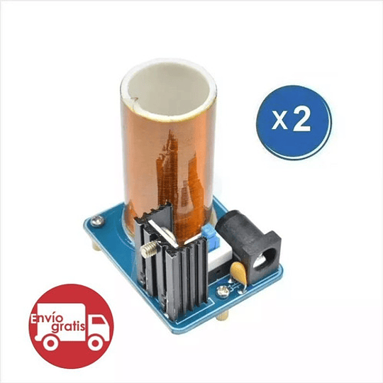 2 X Mini Bobina De Tesla, Para Proyectos Diy Envío Gratis