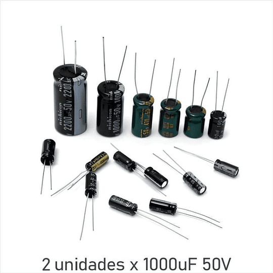  Condensador Electrolítico Desde 1uf A 2200uf, 50v