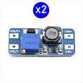 Pack 2 Mini Convertidor Voltaje Step Up Dc Dc Mt3608 28v 2a