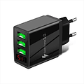 Cargador De Pared 3 Usb Quick Charge 3.0, Carga Rápida 3.1a 