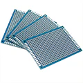 Pack De 4 Placas Perforadas Pcb Fr4 Doble Cara 50 X 70mm
