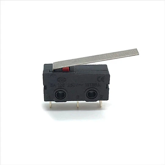 Pack De 3 Mini Interruptor Fin De Carrera Con Palanca. 5a, 
