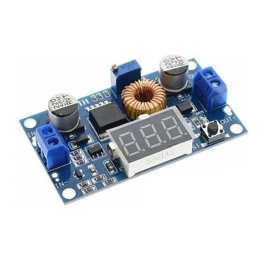 Regulador De Voltaje Step Down Xl4015 Con Display Digital