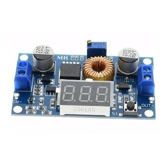 Regulador De Voltaje Step Down Xl4015 Con Display Digital