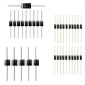Pack 35 Diodos Rectificadores Populares 1N4007, 1N5408, 10A10