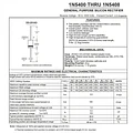 Pack 35 Diodos Rectificadores Populares 1N4007, 1N5408, 10A10
