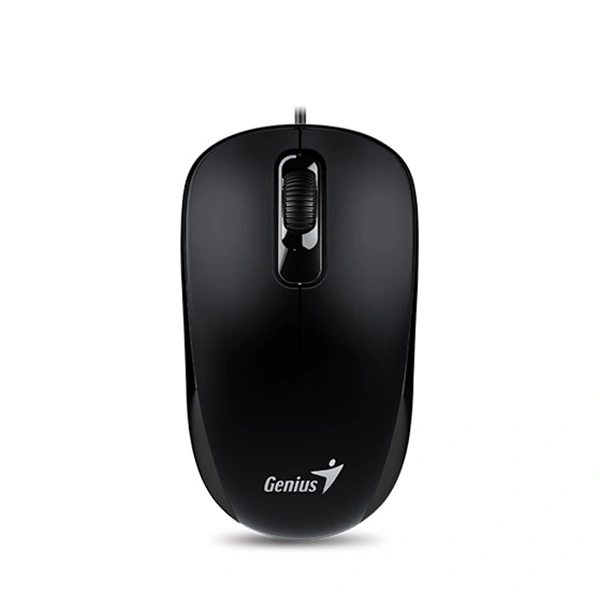 Mouse Óptico Genius DX-110 con Cable – Negro 1