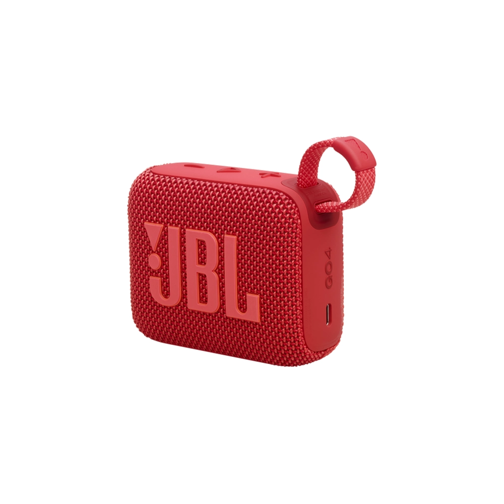 JBL Go 4 – Parlante Bluetooth Portátil, Sonido Potente en Rojo 1