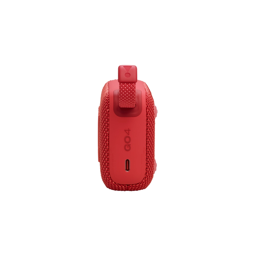 JBL Go 4 – Parlante Bluetooth Portátil, Sonido Potente en Rojo 4