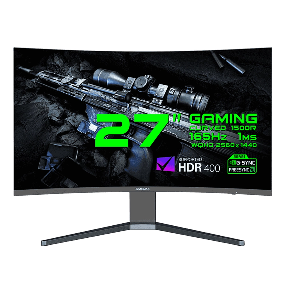 Monitor Curvo Gamemax GMX27C165Q QHD 27