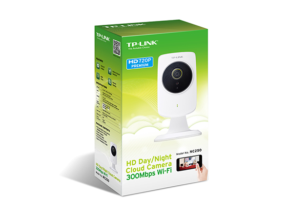 TP-LINK NC250 – Cámara IP HD 720p con Wi-Fi y Visión Nocturna 4