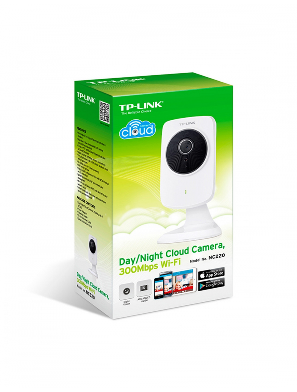 Cámara IP TP-Link NC220 Cloud HD Día/Noche, Wi-Fi 300 Mbps 2