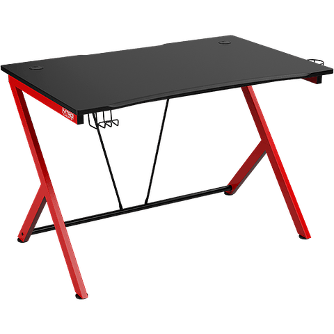 Escritorio Gaming Nitro Concepts D12 Black Red, Estilo Profesional