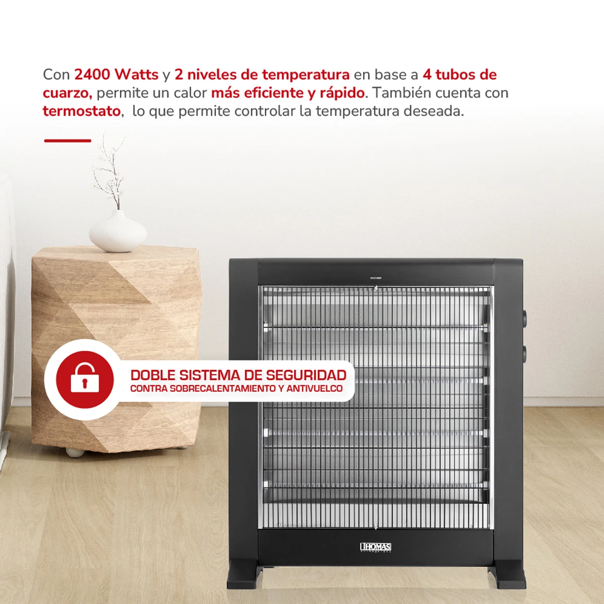 Calefactor Thomas TH-RFC55 3