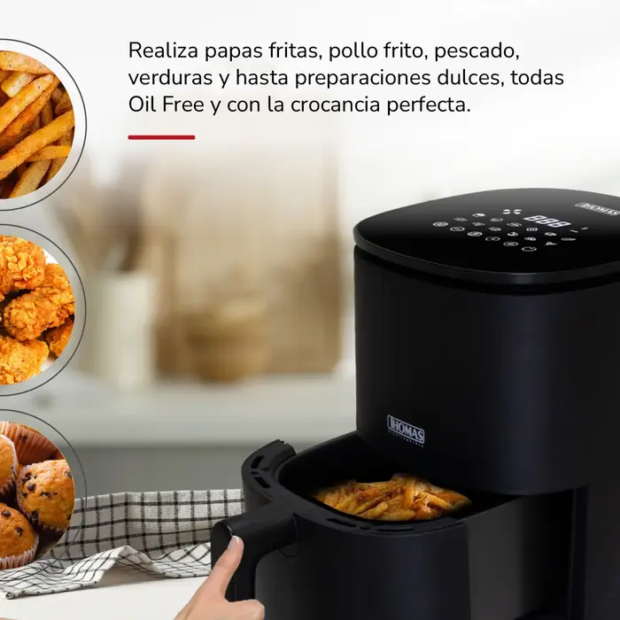 Freidora de Aire Digital Led Touch TH-AF30DN 3