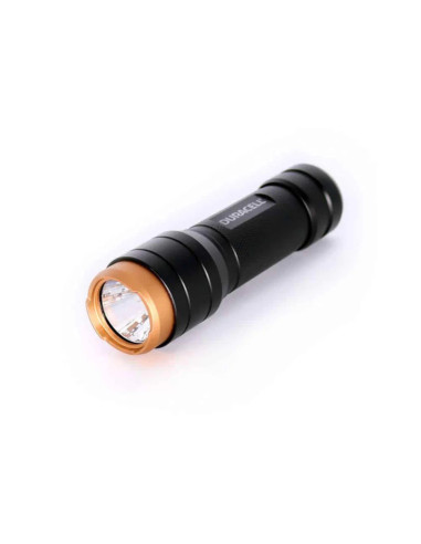 Linterna de Aluminio Duracell, 250 Lumen, Incluye 3 Pilas AAA 3