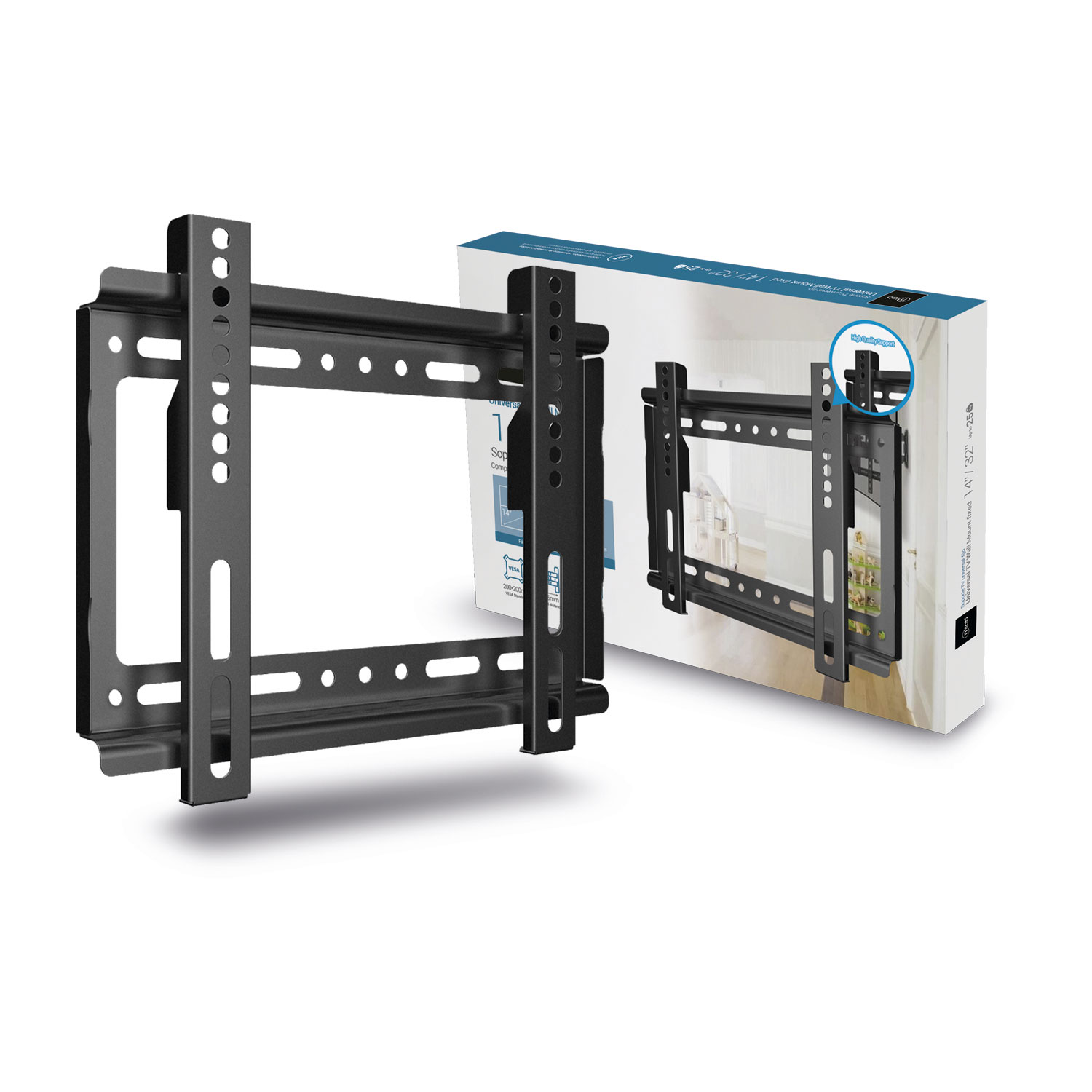 Soporte para TV Fijo 14″-32″ MICROLAB 1