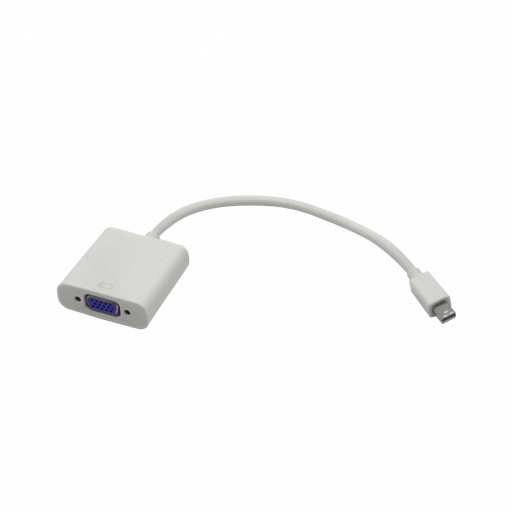 Adaptador VGA Hembra a Mini DisplayPort Macho, 15cm, Blanco, Compatible Mac 1