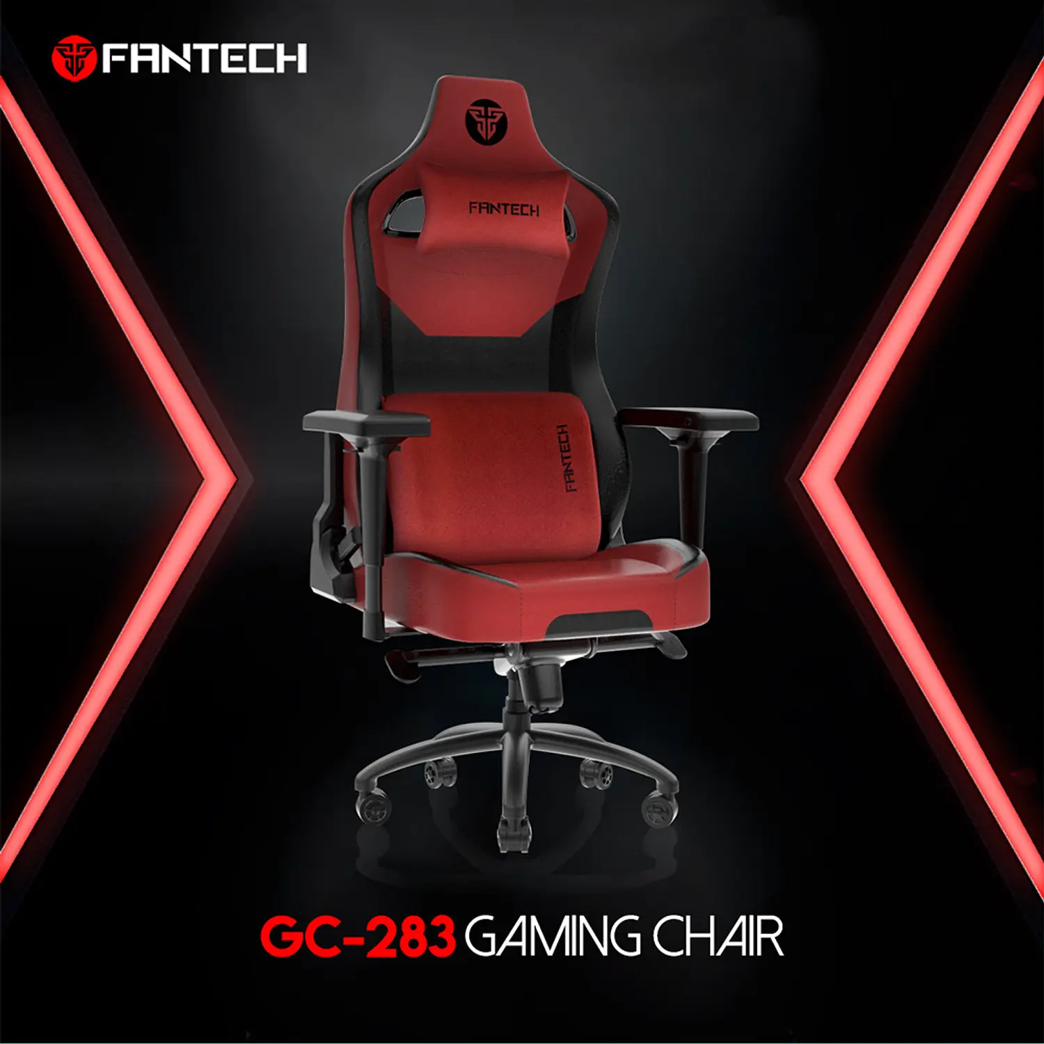 GC283 Alpha Tank RED Silla gamer ergonómica 6
