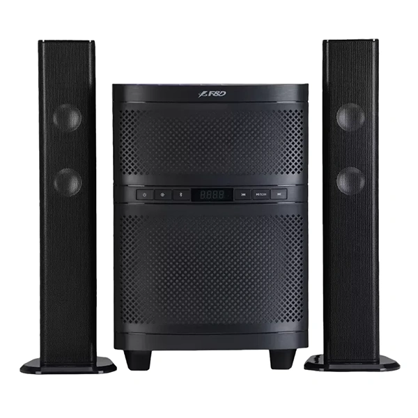 Parlantes Fenda 2.1 T-220X Bluetooth 5.0/USB/FM/Aux 35w RMS 2