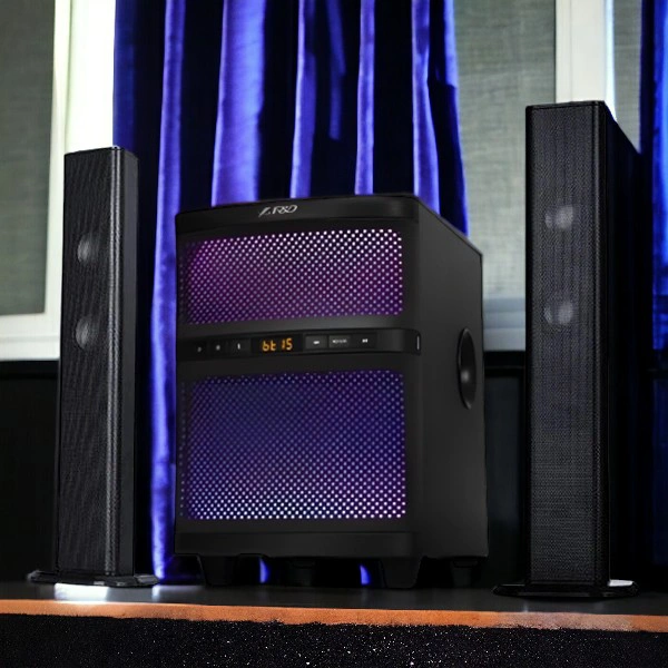 Parlantes Fenda 2.1 T-220X Bluetooth 5.0/USB/FM/Aux 35w RMS 7