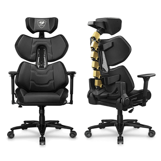 Silla gamer Cougar Teminator Élite gold 4