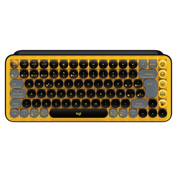Teclado Mecánico Logitech POP Keys Blast Wireless 1