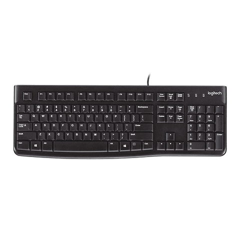 Teclado Logitech K120 Negro (Es)