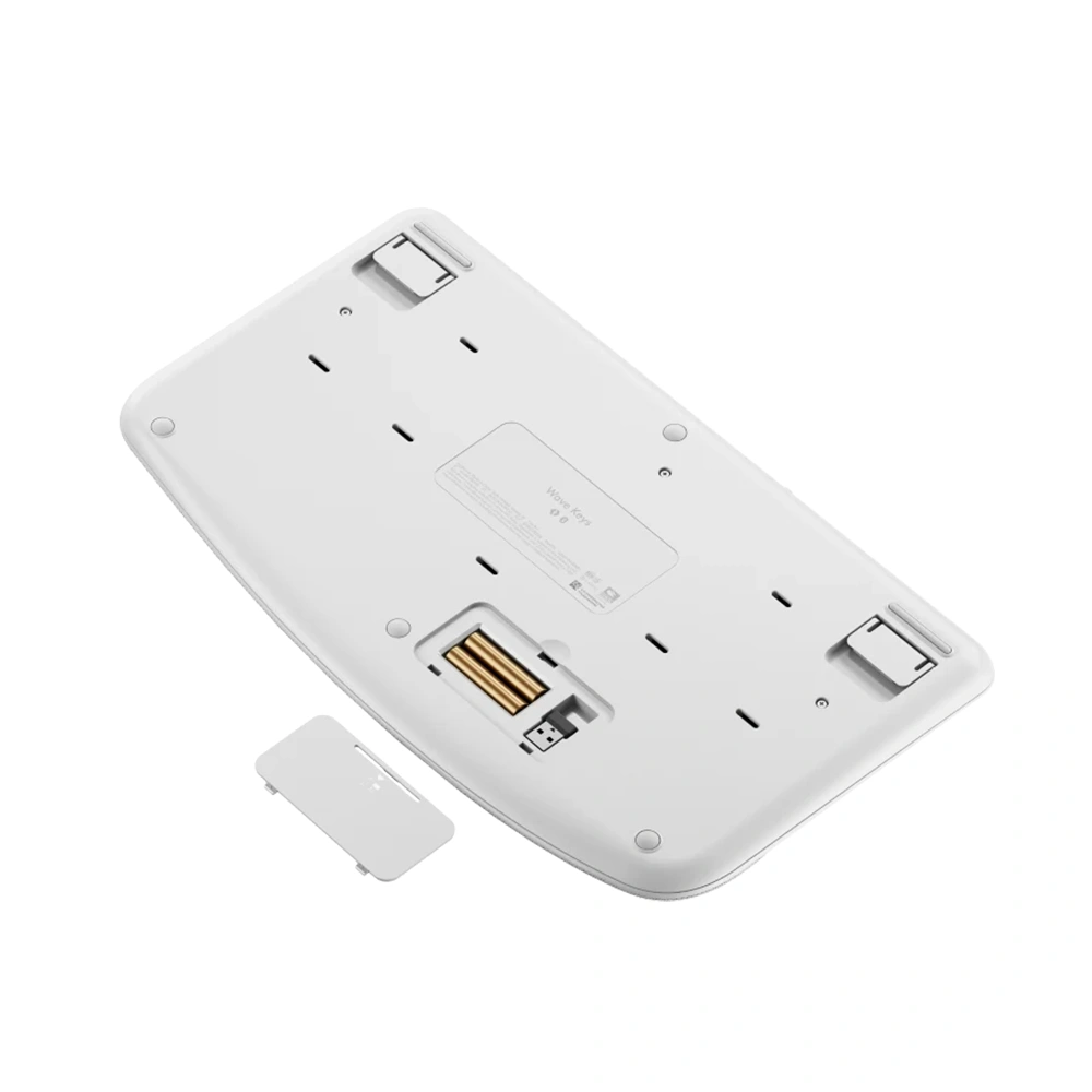 Teclado Ergonómico inalámbrico Logitech Wave Keys, Color Blanco (ES) 4