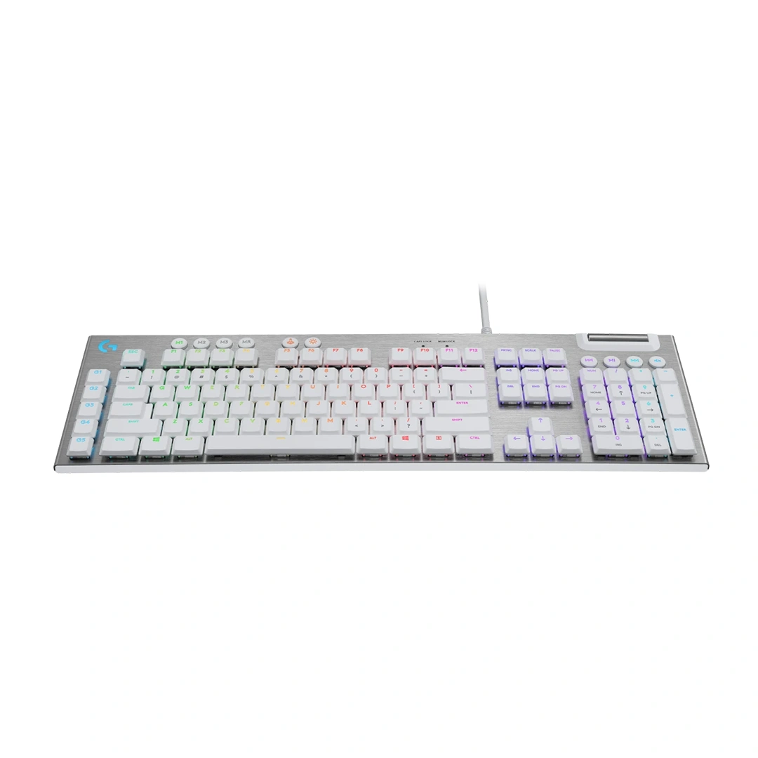 Teclado Logitech G815 RGB Lightsync, Color Blanco, Sw Café (En) 3