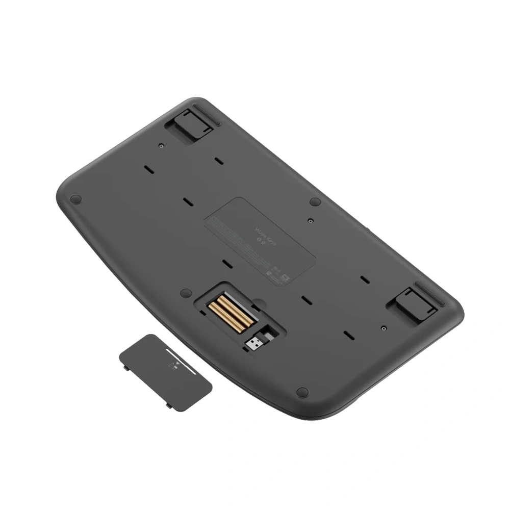 Teclado Ergonómico inalámbrico Logitech Wave Keys, Color Grafito (ES) 3