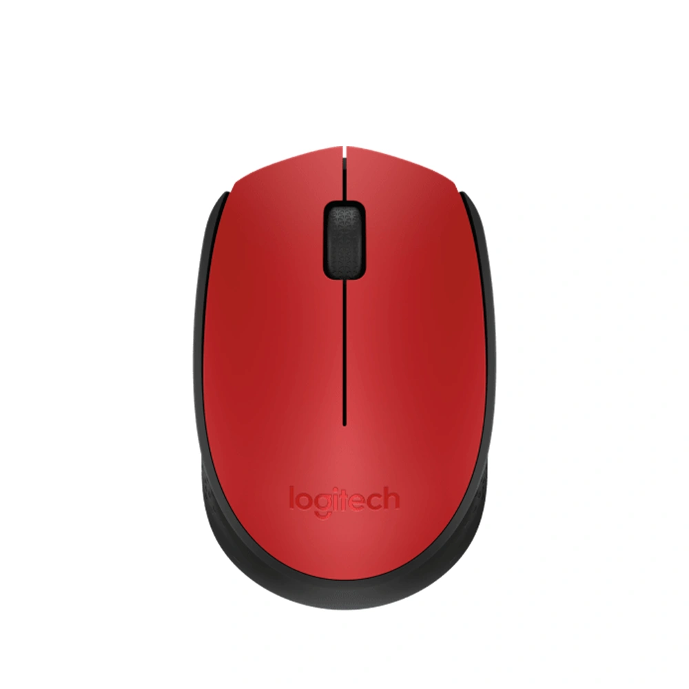 Mouse inalámbrico Logitech M170, Color Rojo 1