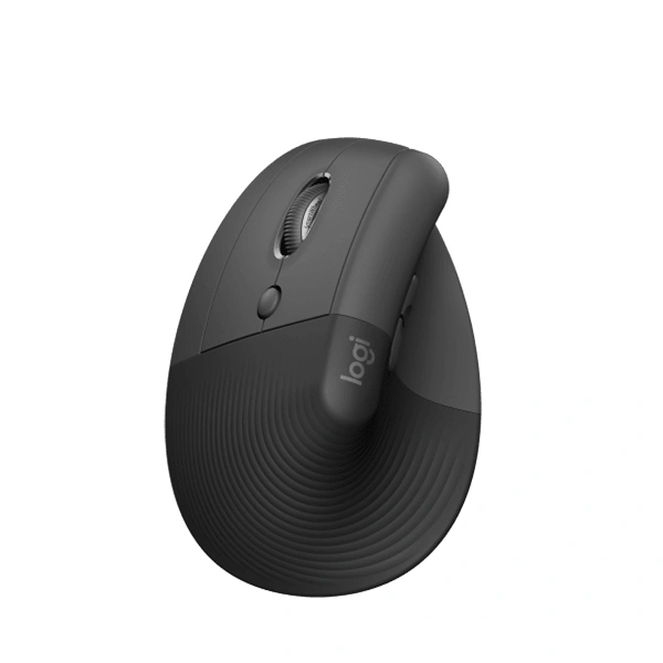 Mouse Ergonómico inalámbrico Logitech Lift Left, Color Grafito 1