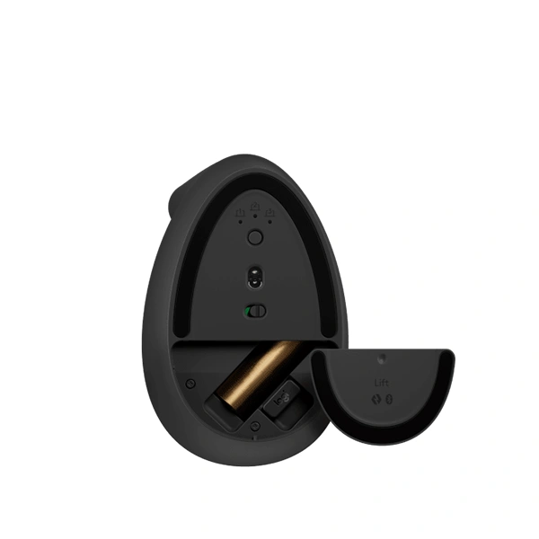 Mouse Ergonómico inalámbrico Logitech Lift Left, Color Grafito 5