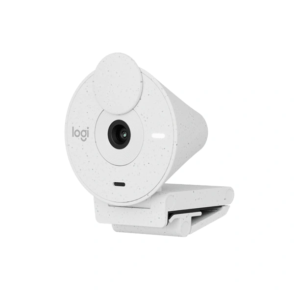Cámara Web Logitech BRIO 300, Full HD 1080p, Color Blanco 5