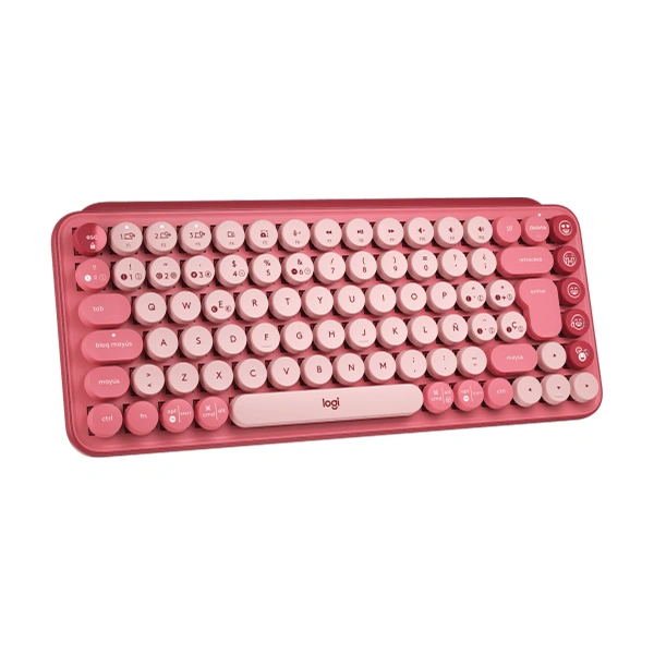 Teclado Mecánico Logitech POP Keys Heartbreaker Wireless 3