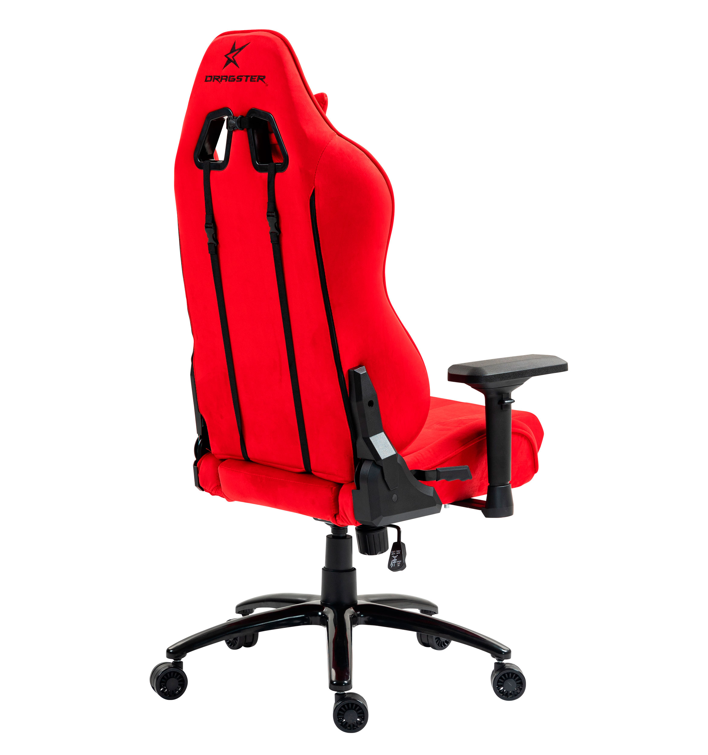 Silla Gamer DRAGSTER GT500 PRO Alcantara Rosso 4