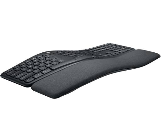 Teclado Logitech Ergo K860, RF Wireless + Bluetooth, Negro, Español 3