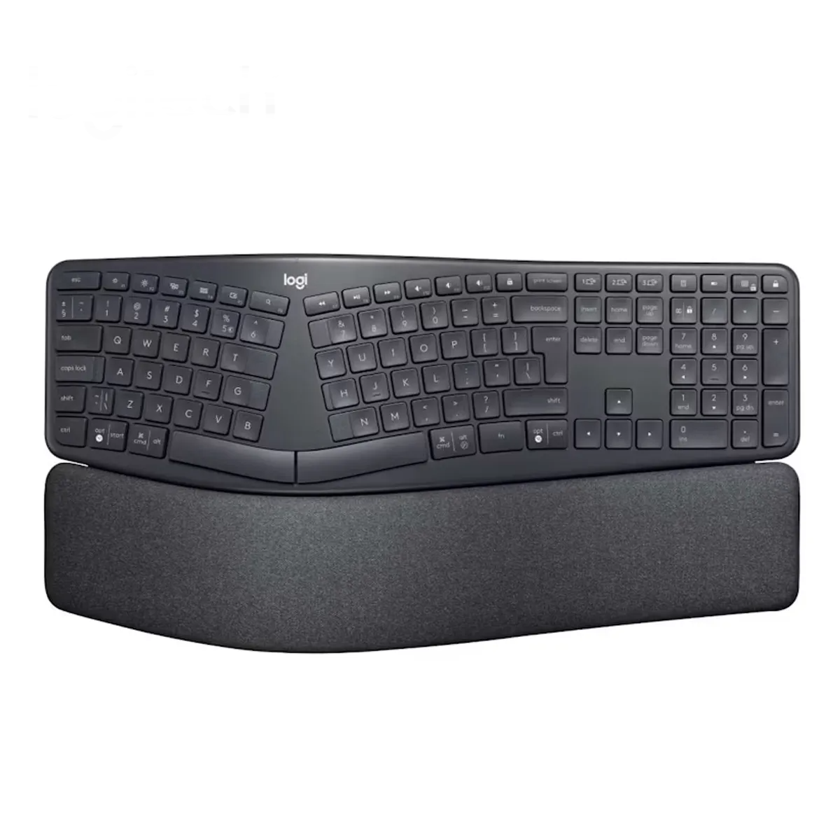 Teclado Logitech Ergo K860, RF Wireless + Bluetooth, Negro, Español 1